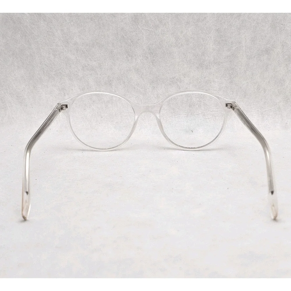 EUC‎ Warby Parker Farris 500 Clear Crystal Eyeglasses Frame 50-18-140 Eyewear